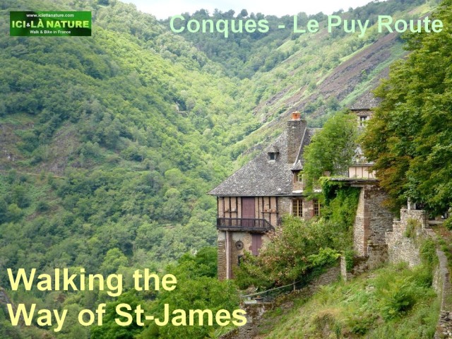 conques le puy route the way of st James