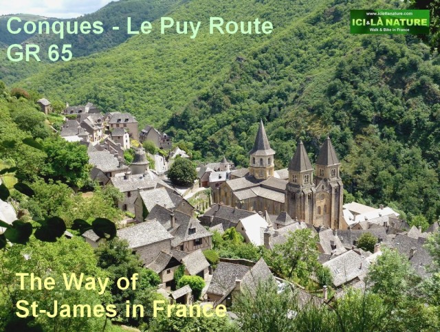 CONQUES WAY OF ST JAMES LE PUY ROUTE